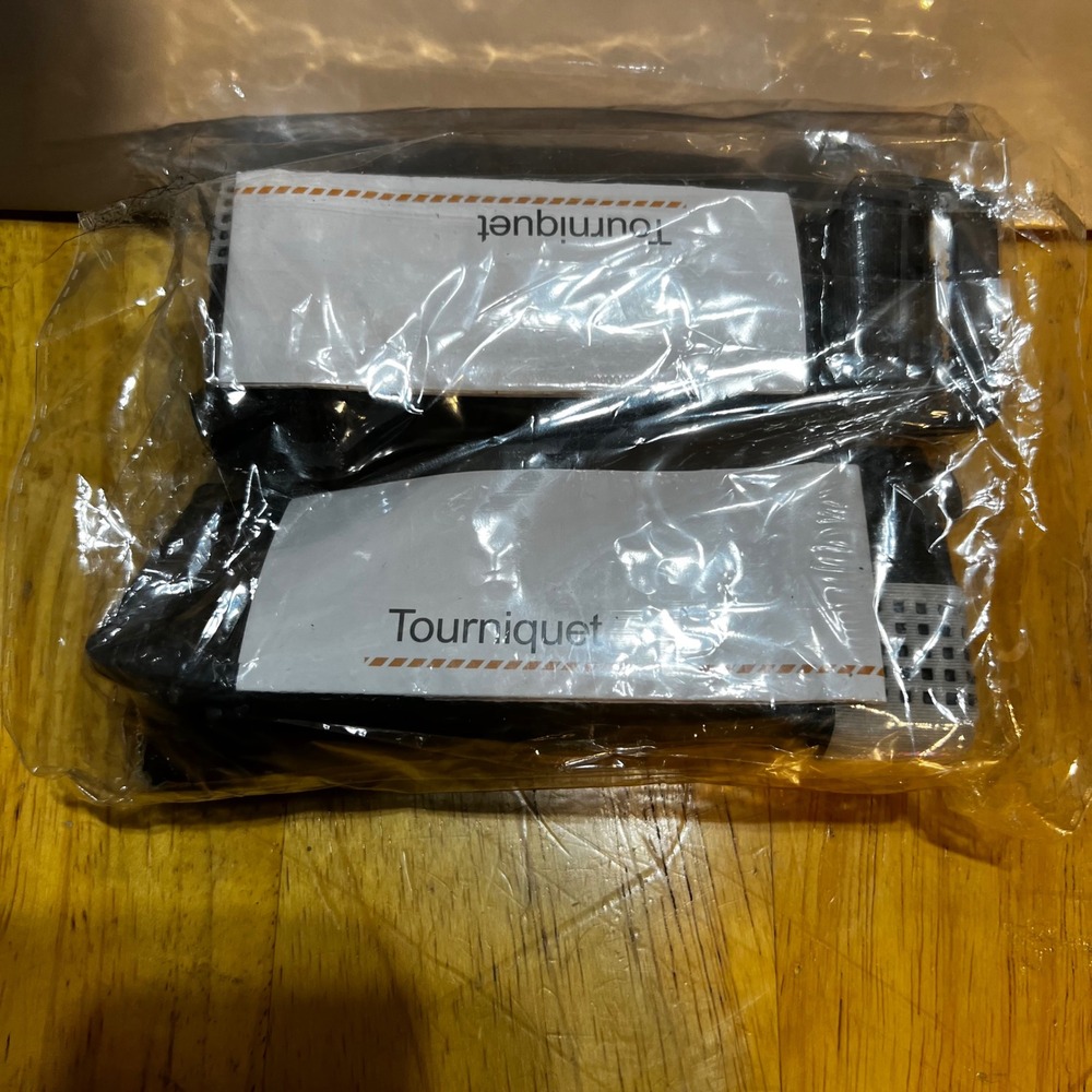 JUSAID 2 Pack Battle Tourniquets Black Emergency Tactical First Aid Gear
